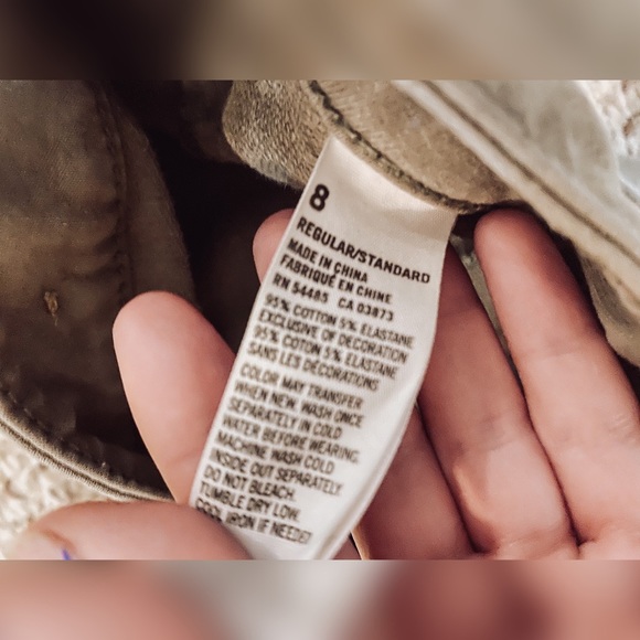 American Eagle Green Jeans - Picture 3 of 3